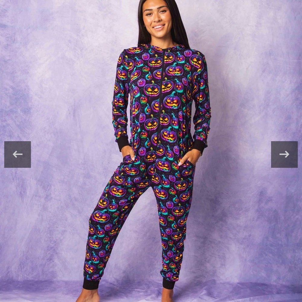 Bums & Roses Glow Getter Adult Romper M/L